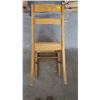 Image 3 : WOODEN CHAIR 'MOYER' BRAND 33"H