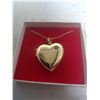 Image 1 : AVON HEART PENDANT LOCKET (GOLD COLOURED)