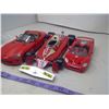 Image 3 : 3 RED MODEL CARS