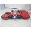 Image 5 : 3 RED MODEL CARS