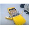 Image 3 : FORD MUSTANG (MODEL CAR) TONKA TRUCK AND A GLASS GAS PUMP DECORATION