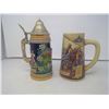 Image 1 : 2 BEER STEINS