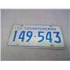 Image 1 : 1 SASK LICENSE PLATE (1972)