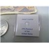 Image 3 : FOREIGN BILL, STERLING SILVER JIMMY CARTER TOKEN, ECT.
