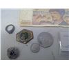 Image 5 : FOREIGN BILL, STERLING SILVER JIMMY CARTER TOKEN, ECT.