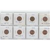 Image 1 : 8 CANADIAN PENNIES