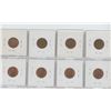 Image 2 : 8 CANADIAN PENNIES