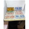 Image 1 : 8 SASK LICENCE PLATES