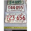Image 2 : 8 SASK LICENCE PLATES