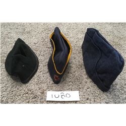 3 MISC MILITARY BERETS