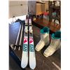 Image 1 : DOWN HILL SKI RAICHLE SET ( BOOTS,DOWN HILL SKI POLES ECT )