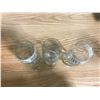 Image 2 : (3) CRYSTAL GLASS CUPS