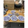 Image 1 : (3) VINTAGE SMALL PLATES + 4 BIG PLATES