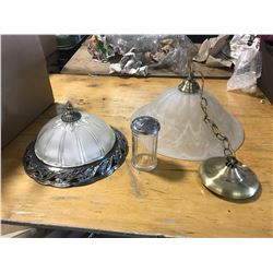 1 SUAGR SHAKER + 1 HANGING LIGHT + V1 CEILING LIGHT