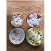 Image 1 : 4 DECORATIVE TEACUP PLATES