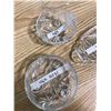 Image 3 : CRYSTAL CANDY BOWLS/ PUNCH BOWLS + BUTTER DISH