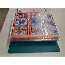 LARGE BINDER OF BASEBALL CARDS (DONRUSS 90'S, CLASSIC90'S, FLEER 90'S, UPPER DECK 90'S)