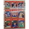 Image 5 : LARGE BINDER OF BASEBALL CARDS (DONRUSS 90'S, CLASSIC90'S, FLEER 90'S, UPPER DECK 90'S)