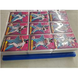 LAREGE BINDER OF BASEBALL CARDS (SCORE 90'S, MVP 90'S UPPER DECK 90'S)