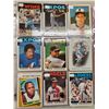 Image 14 : LARGE BINDER OF BASEBALL CARDS (SCORE 80'S + 90'S, TOPPS 1960'S, 1980'S, 1990'S, O-PEE-CHEE 80'S)