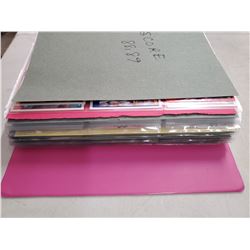 LARGE BINDER OF BASEBALL CARDS (SCORE 80'S + 90'S, TOPPS 1960'S, 1980'S, 1990'S, O-PEE-CHEE 80'S)