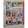 Image 24 : LARGE BINDER OF BASEBALL CARDS (SCORE 80'S + 90'S, TOPPS 1960'S, 1980'S, 1990'S, O-PEE-CHEE 80'S)