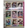 Image 29 : LARGE BINDER OF BASEBALL CARDS (SCORE 80'S + 90'S, TOPPS 1960'S, 1980'S, 1990'S, O-PEE-CHEE 80'S)