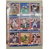Image 7 : LARGE BINDER OF BASEBALL CARDS (SCORE 80'S + 90'S, TOPPS 1960'S, 1980'S, 1990'S, O-PEE-CHEE 80'S)