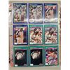 Image 8 : LARGE BINDER OF BASEBALL CARDS (SCORE 80'S + 90'S, TOPPS 1960'S, 1980'S, 1990'S, O-PEE-CHEE 80'S)