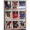 Image 12 : LARGE BINDER OF HOCKEY CARDS (UPPER DECK 90'S, PRO SET 90'S, NHL)