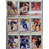 Image 15 : LARGE BINDER OF HOCKEY CARDS (UPPER DECK 90'S, PRO SET 90'S, NHL)