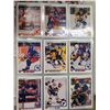 Image 3 : LARGE BINDER OF HOCKEY CARDS (UPPER DECK 90'S, PRO SET 90'S, NHL)