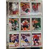 Image 5 : LARGE BINDER OF HOCKEY CARDS (UPPER DECK 90'S, PRO SET 90'S, NHL)