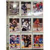 Image 6 : LARGE BINDER OF HOCKEY CARDS (UPPER DECK 90'S, PRO SET 90'S, NHL)