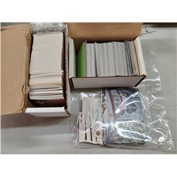 TWO BOXES & BAG OF HOCKEY CARDS (PINNACLE 90'S, PREMIER 90'S, PRO SET)