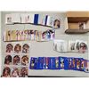 Image 1 : ONE BOX + SHEET OF BASKETBALL CARDS