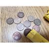 Image 2 : 4 ROLLS OF PENNIES US + CANADA ASST YEARS (ALL MAY NOT BE COPPER)