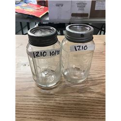 NABOB COFFEE JARS (2)