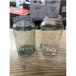 CORNATION JARS, NO TOPS (2)