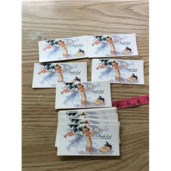 MAPLE LEAF TOILET SOAP INK BLOTTERS (16)