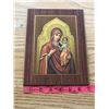 Image 1 : SMALL VIRGIN MARY & JESUS ICON PRINT (NO HOOK ON BACK)