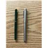 Image 1 : 1- SILVER FOUNTAIN PEN & 1- GREEN FOUNTAIN PEN