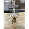 Image 1 : CLEAR GLASS BELL WITH ANGEL INSIDE