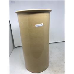 TALL, YELLOWISH CROCK, MEDALTA POTTERIES (1966) LTD. REDCLIFF