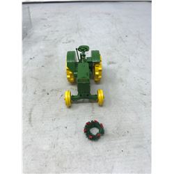 JOHN DEERE TRACTOR, MOVEABLE PARTS, CHRISTMAS ORNAMENT, MODEL "BO" CARLTON CARDS 145
