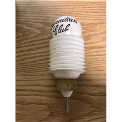 CANADIAN CLUB TOP FOR A VERY LARGE BOTTLE, HAS CRACKS (MIGHT NOT WORK)