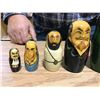 Image 4 : 10 RUSSIAN DOLLS: (YELTSIN, GORBACHEV,BREZHNEV,KHRUSHCHEV,STALIN,LENIN,NICHOLAS II,CATHERINE THE GRE