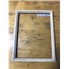 Image 2 : GOLD WOODEN PICTURE FRAME 10" X 13", NO BACK