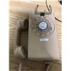 Image 3 : CORAL COLOURED ROTARY DIAL WALL TELEPHONE