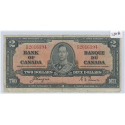 1937 $2 BILL G.F TOWER